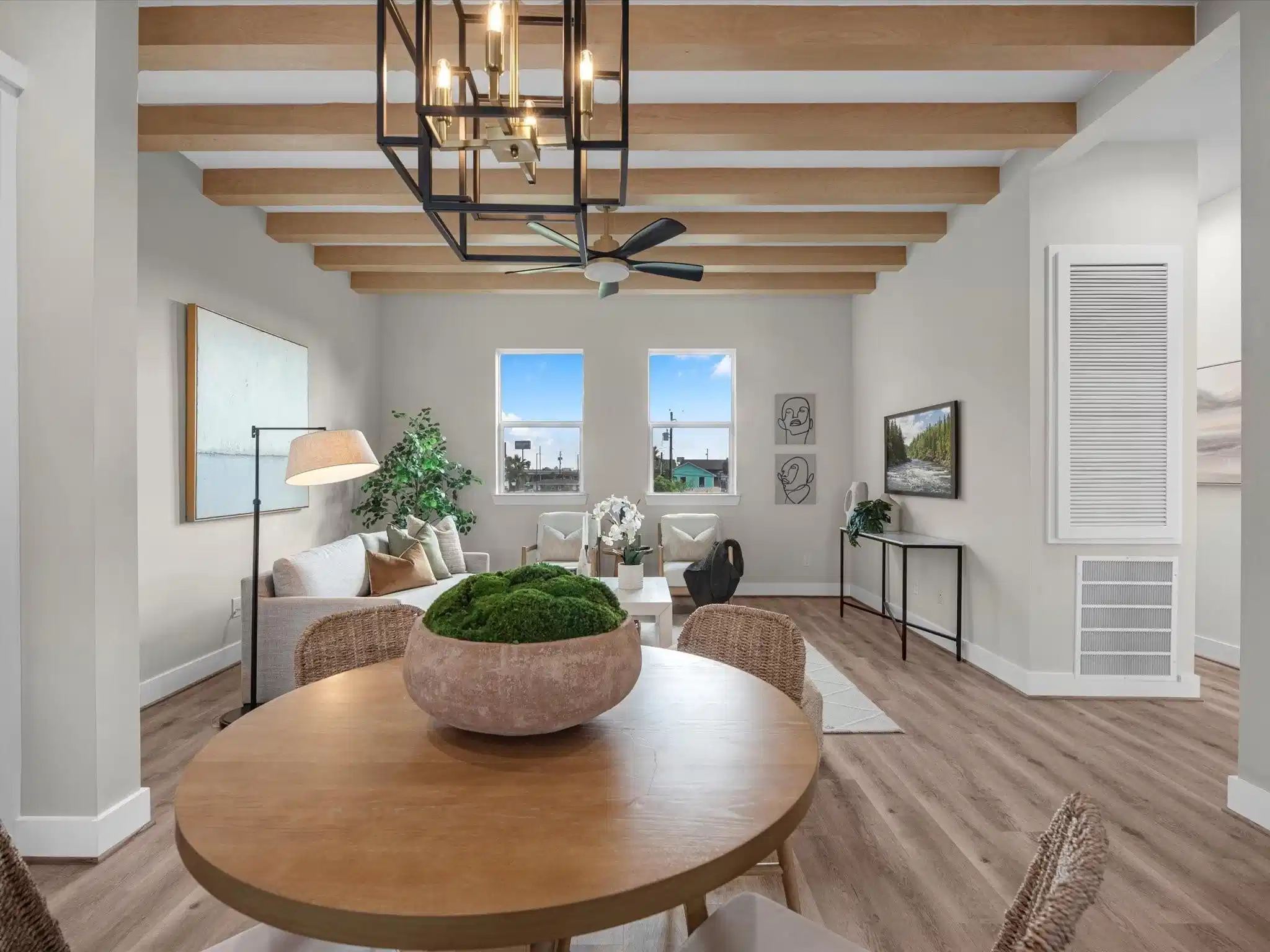 Image 1: Take in this alternate view of the spacious living