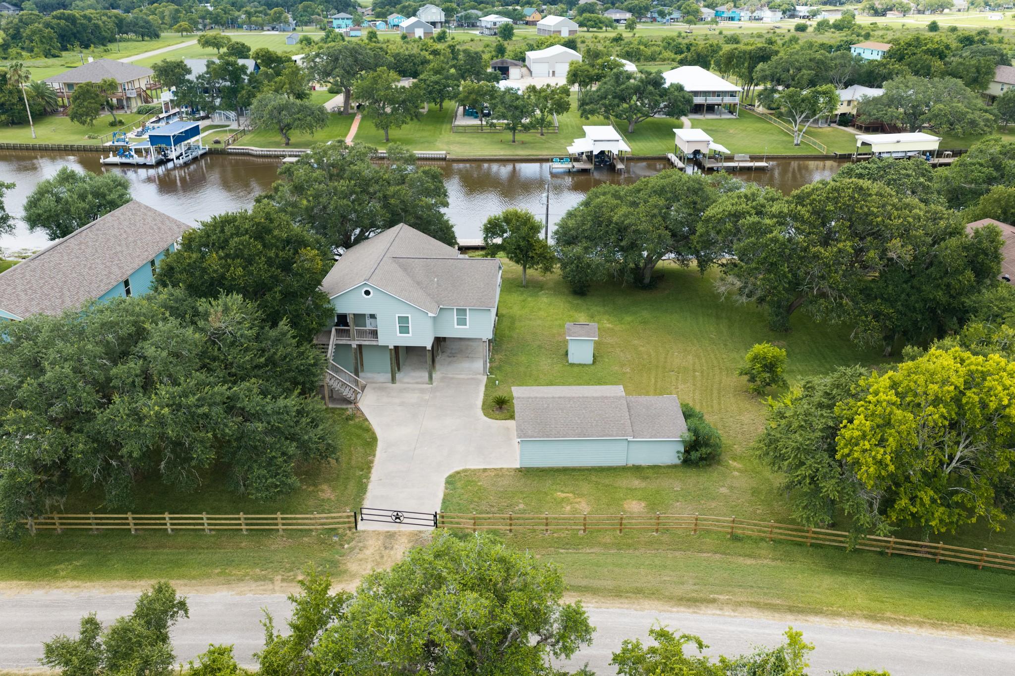 Image 1: Not a prettier place on the creek with over 225' c