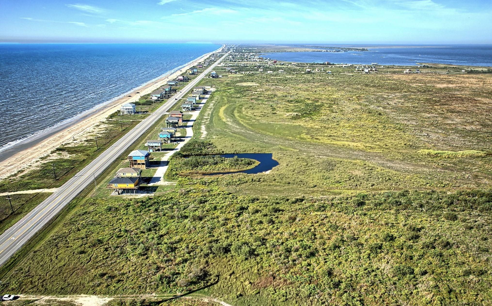 Image 1: Positioned between Galveston Bay and the Gulf of M