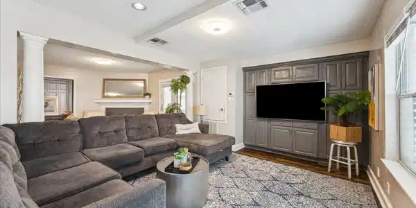 Image 3: Living large area for entertainig