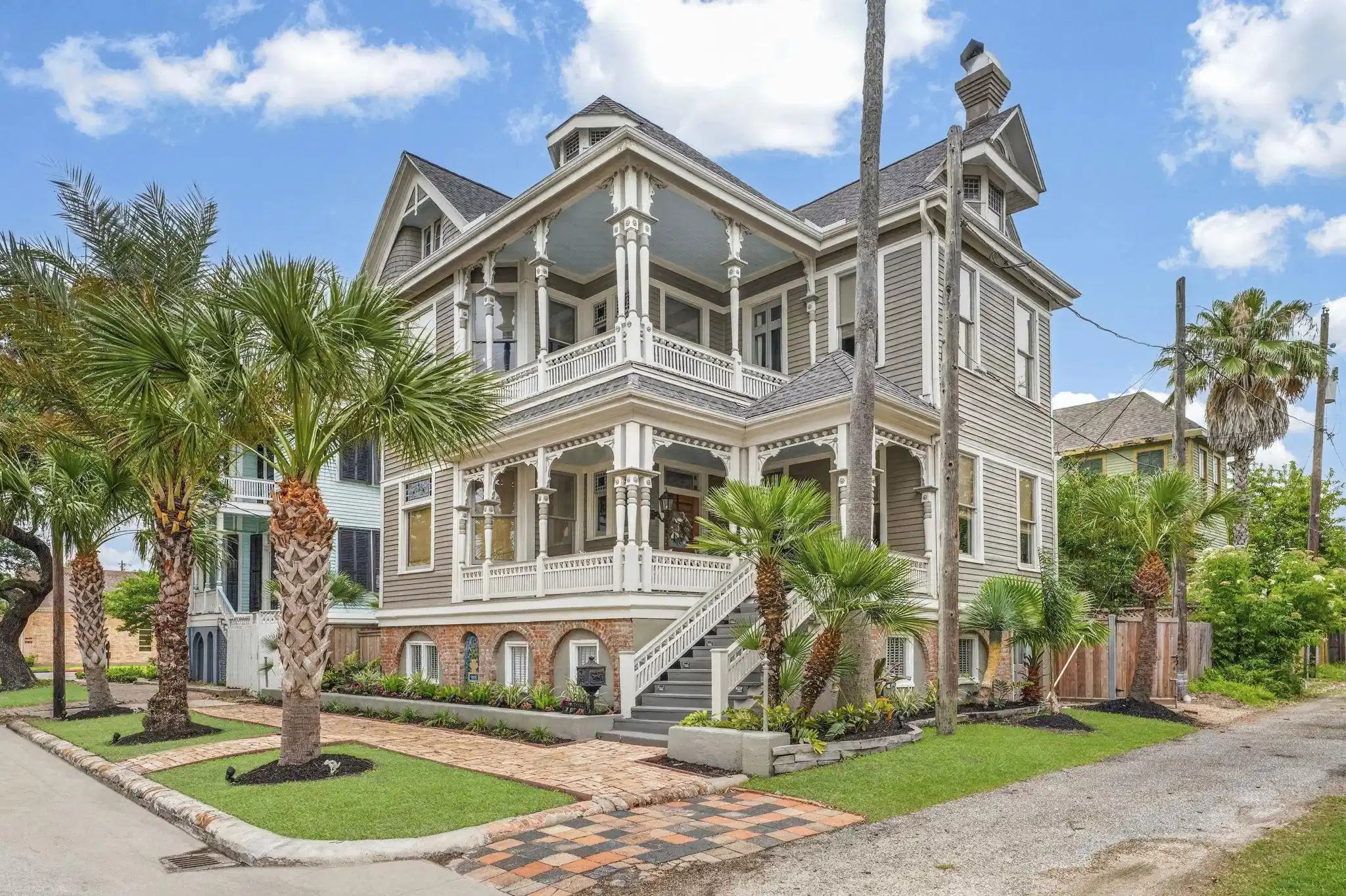 Image 1: A timeless Galveston Victorian where historic arch
