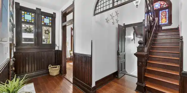 Image 2: A beautiful showcase of the home&rsquo;s preserved archi