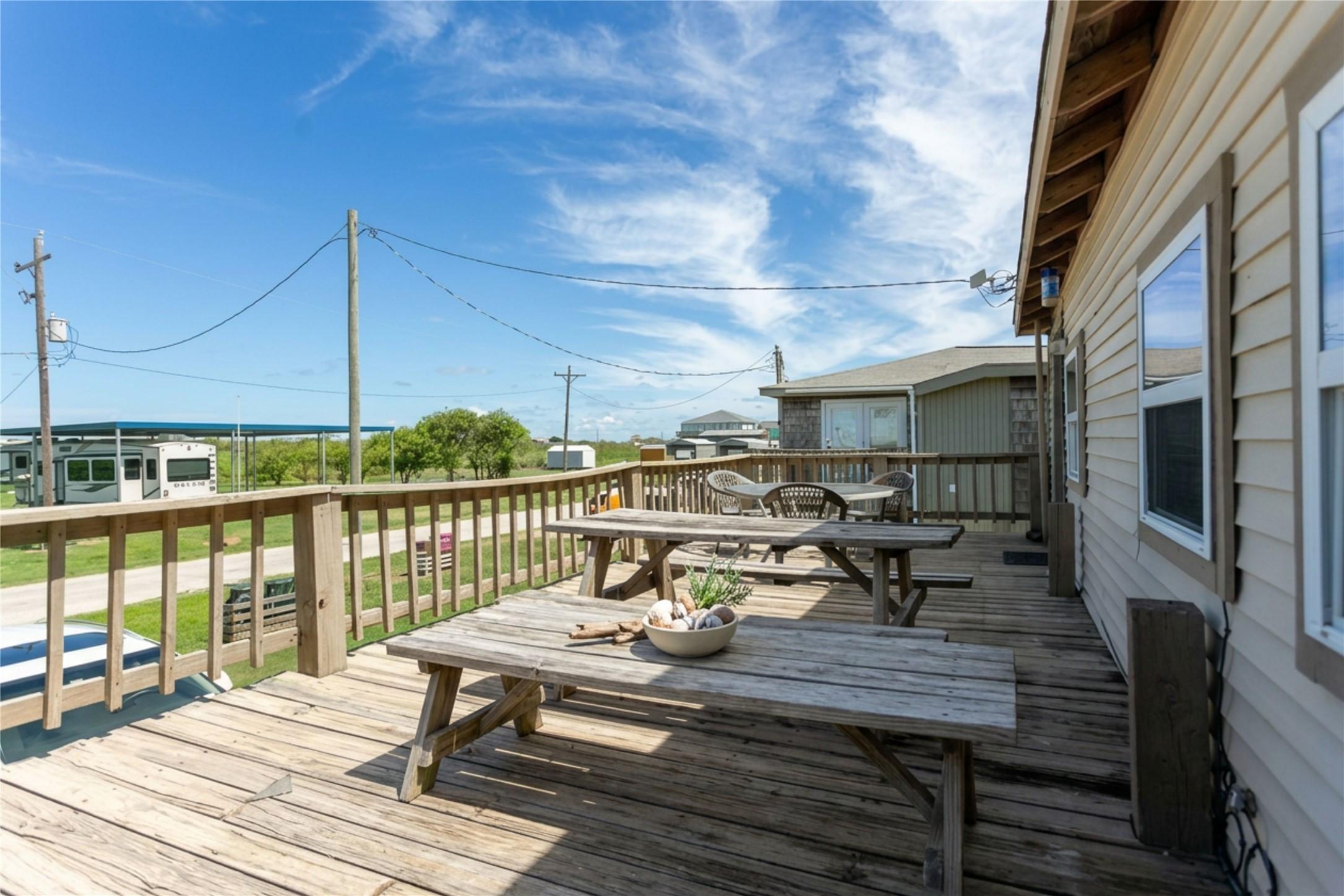 Image 4: Spacious upper deck offering the perfect place to