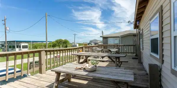Image 4: Spacious upper deck offering the perfect place to