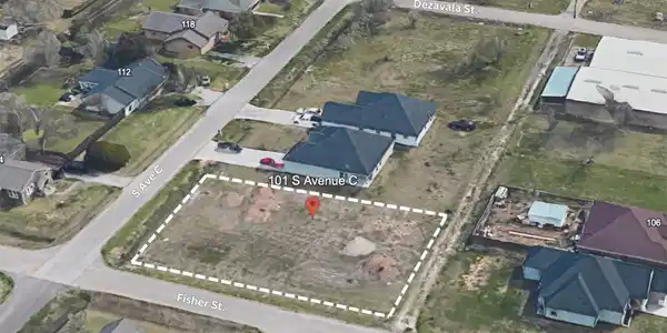 Image 2: Prime Corner Lot Aerial View