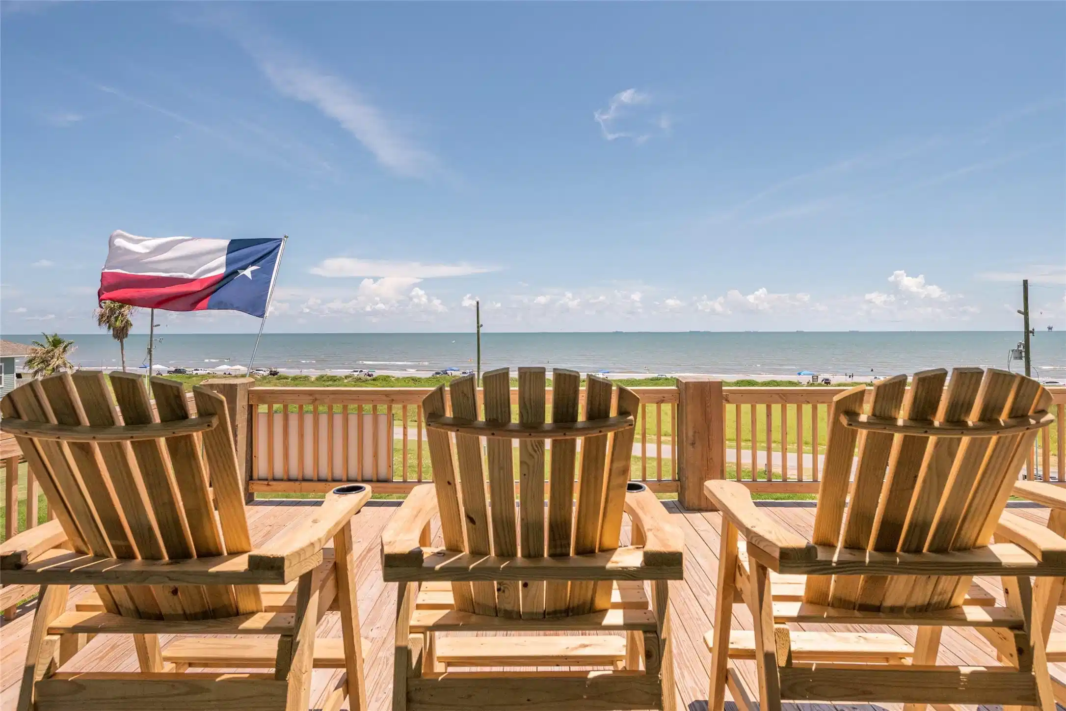 Image 1: Enjoy your views of Texas from one of the decks.