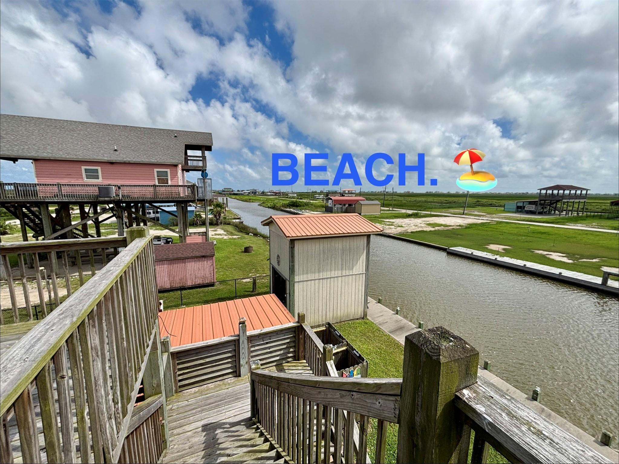 Image 2: This your view looking towards the Beach, just a s