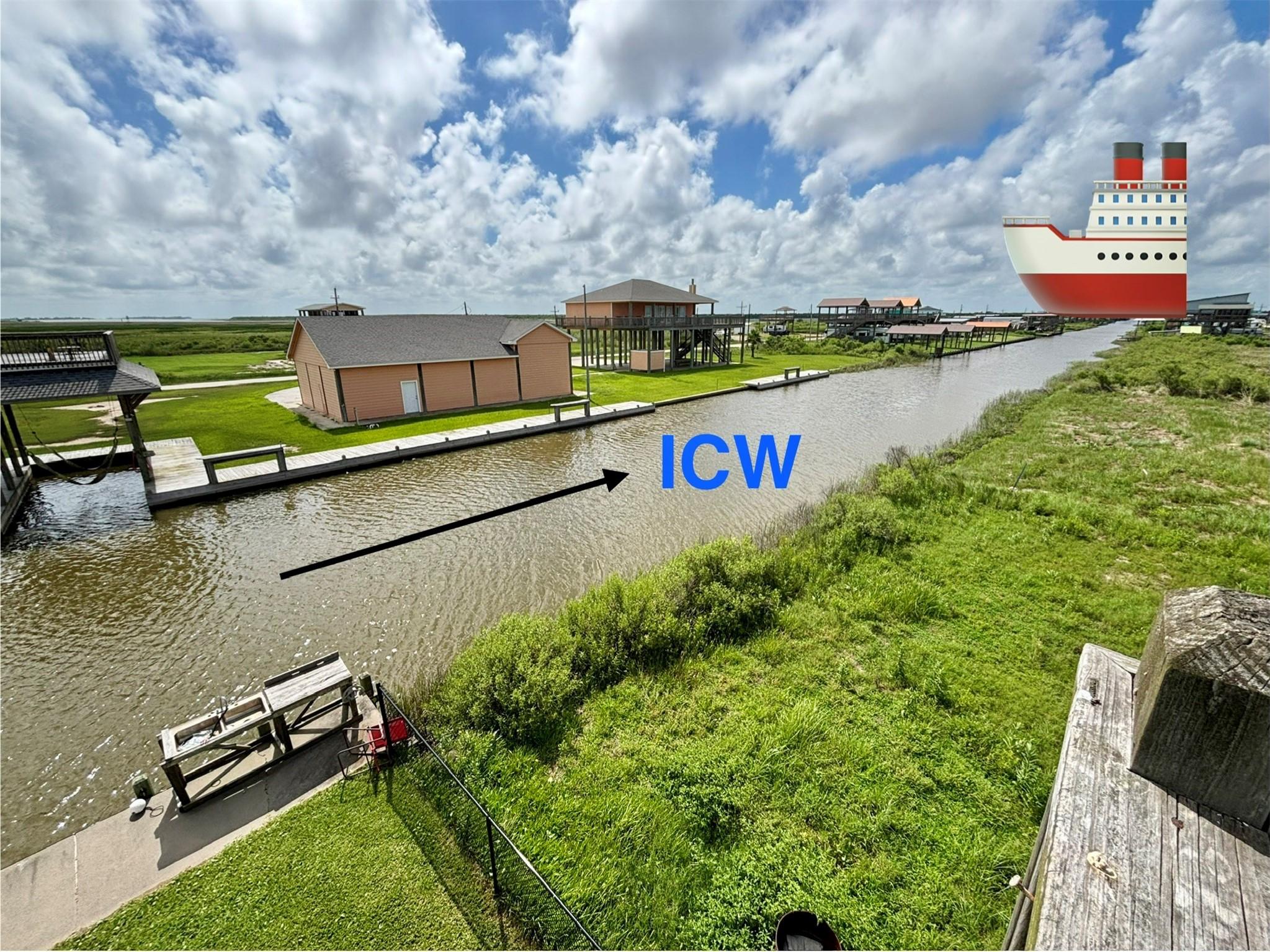 Image 4: Easy access to the ICW from your  property, bulkhe