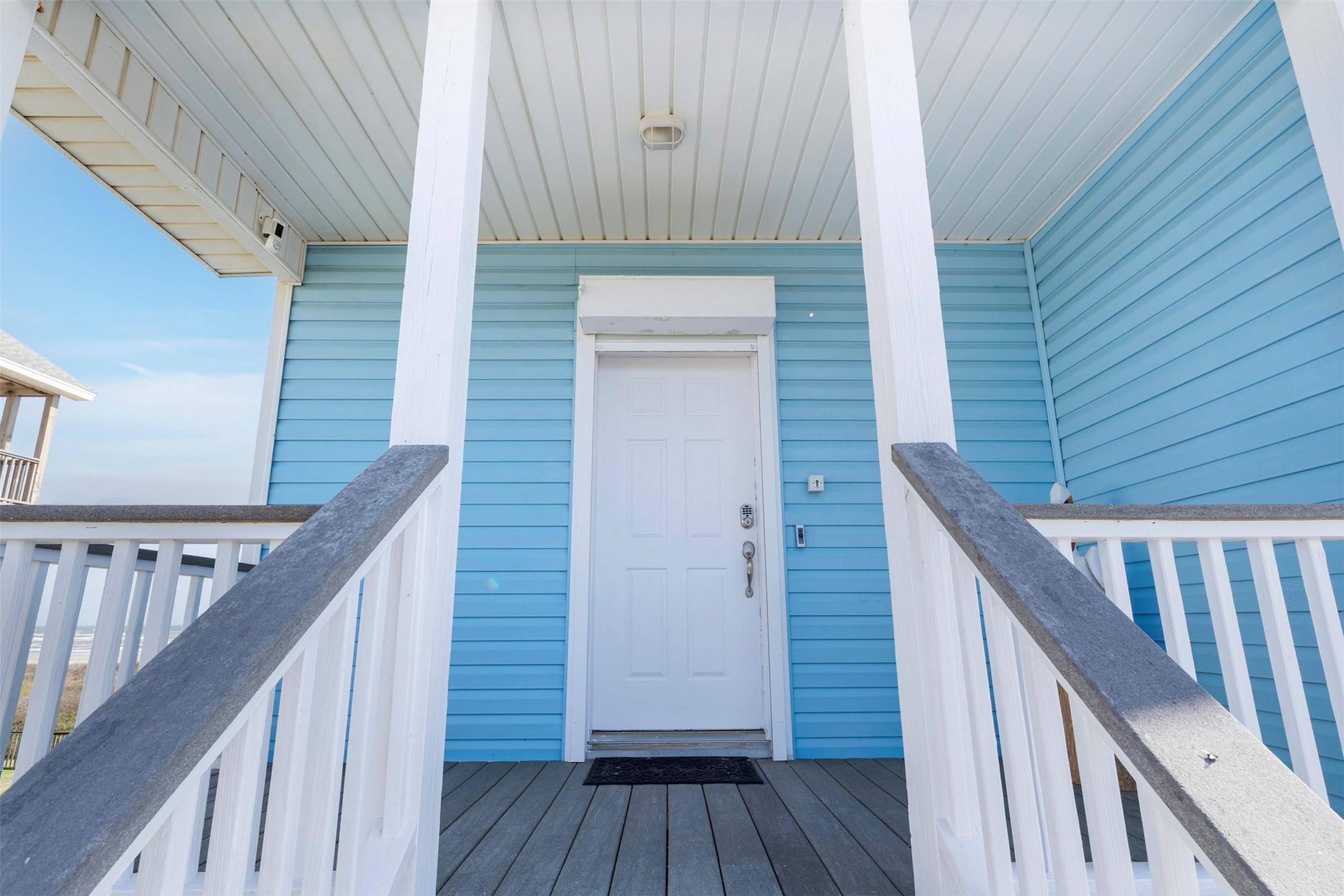 Image 4: Charming entryway with a welcoming front porch