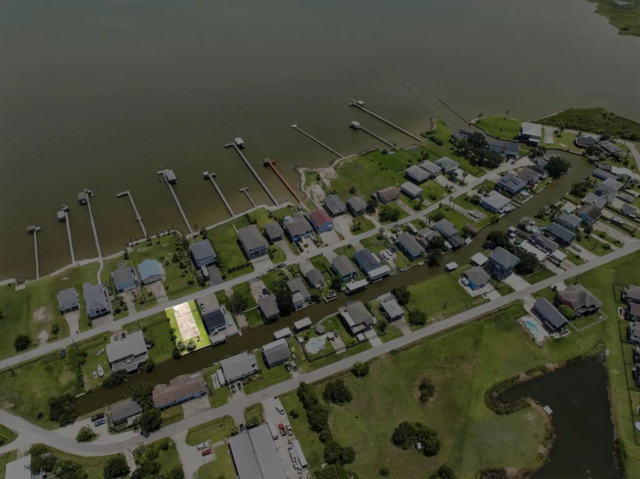 Image 1: View of canal Path to Dickinson bay