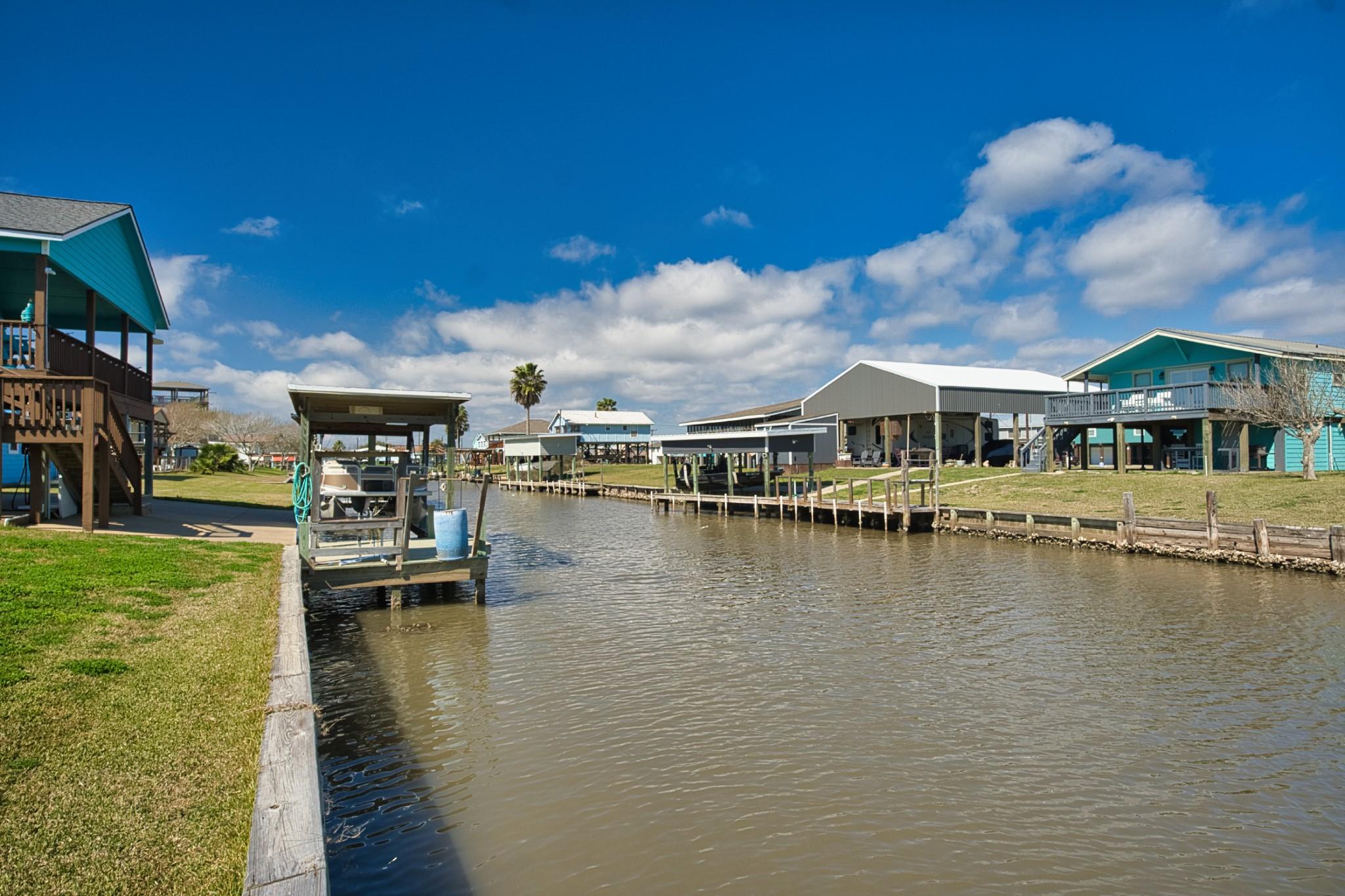 Image 3: Looking down the canal toward the exit to the ICW