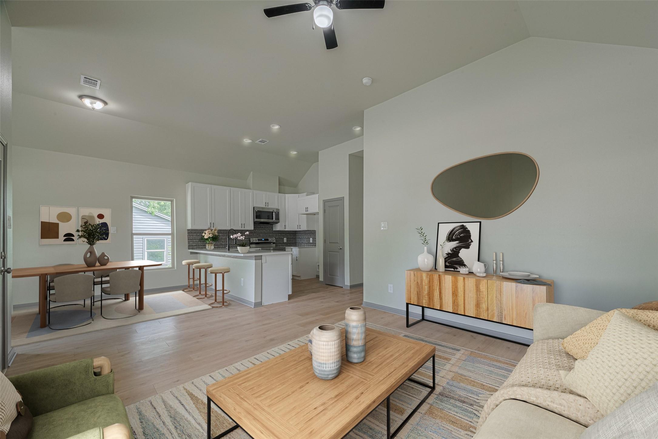 Image 4: Experience the spaciousness of this open floor pla