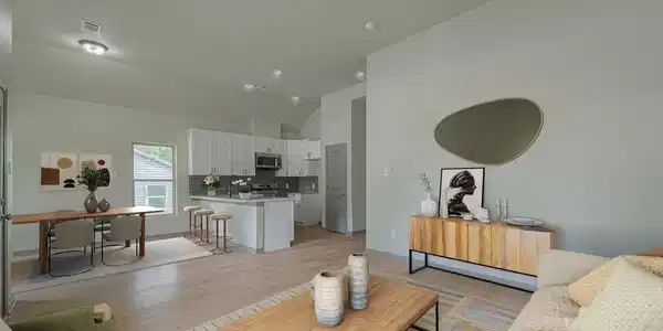 Image 4: Experience the spaciousness of this open floor pla