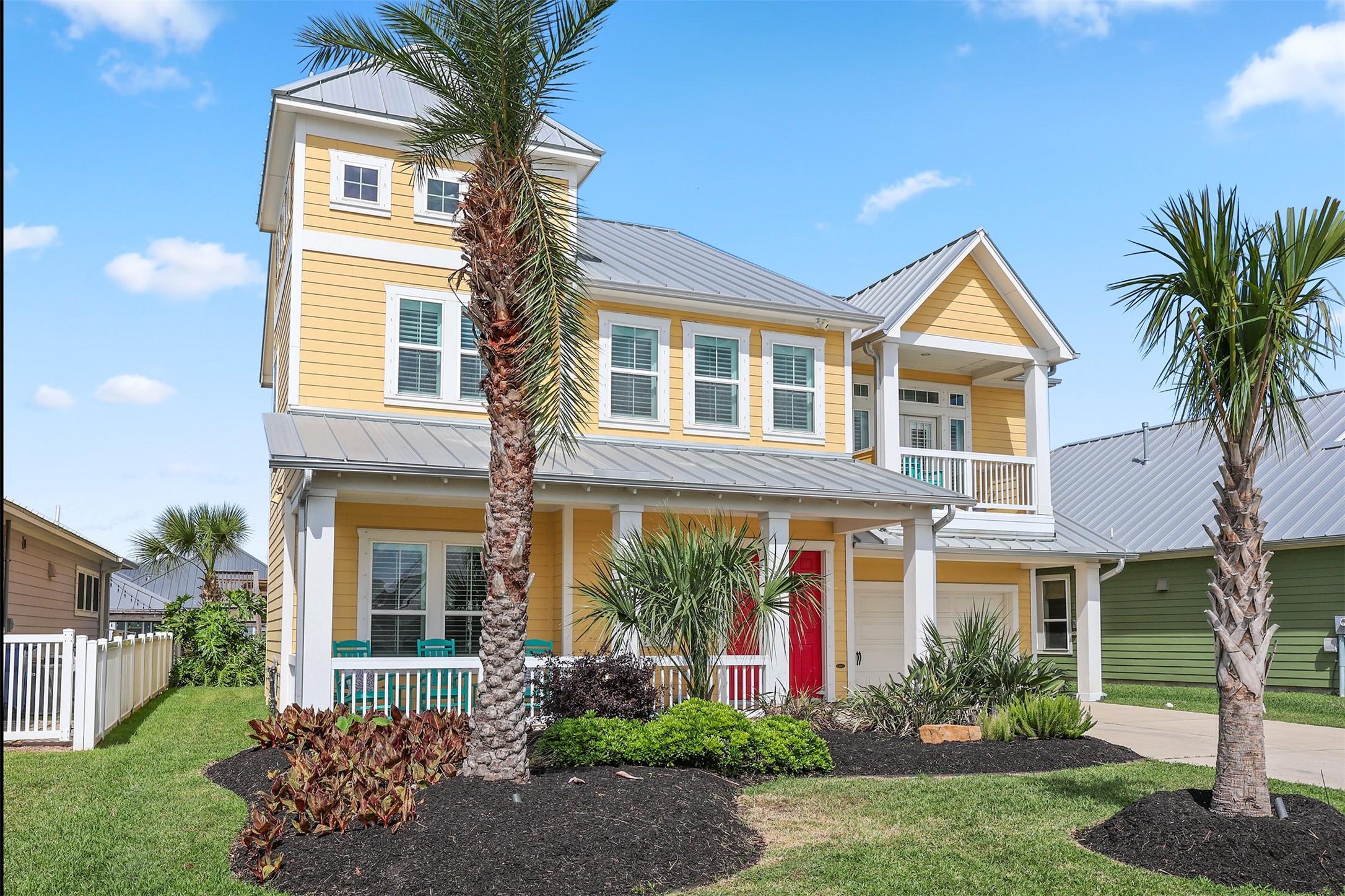Image 4: Mature landscaping with hardy palm trees and profe