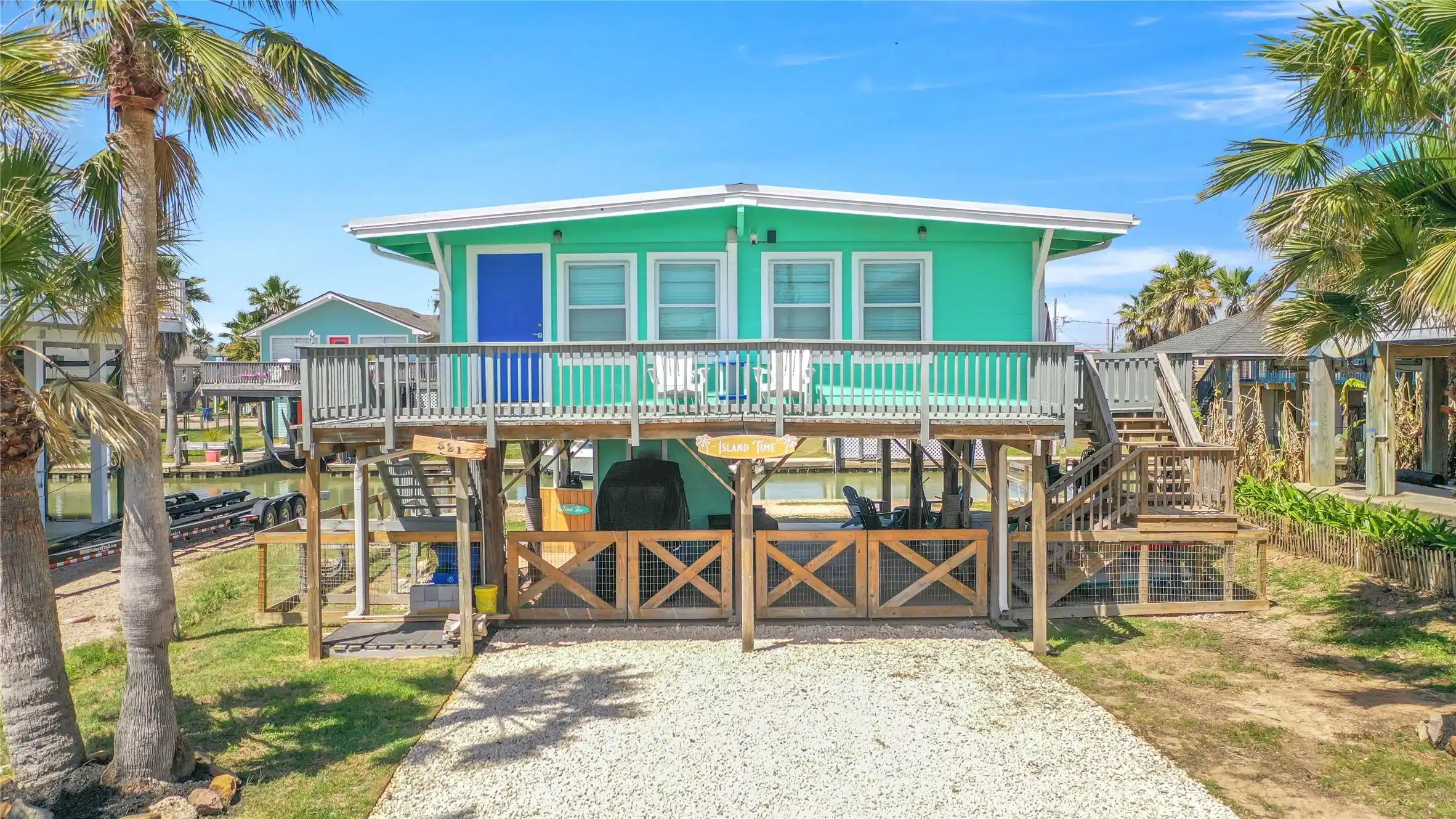 Image 1: Welcome to 321 Pompano Lane! Canal front home in S