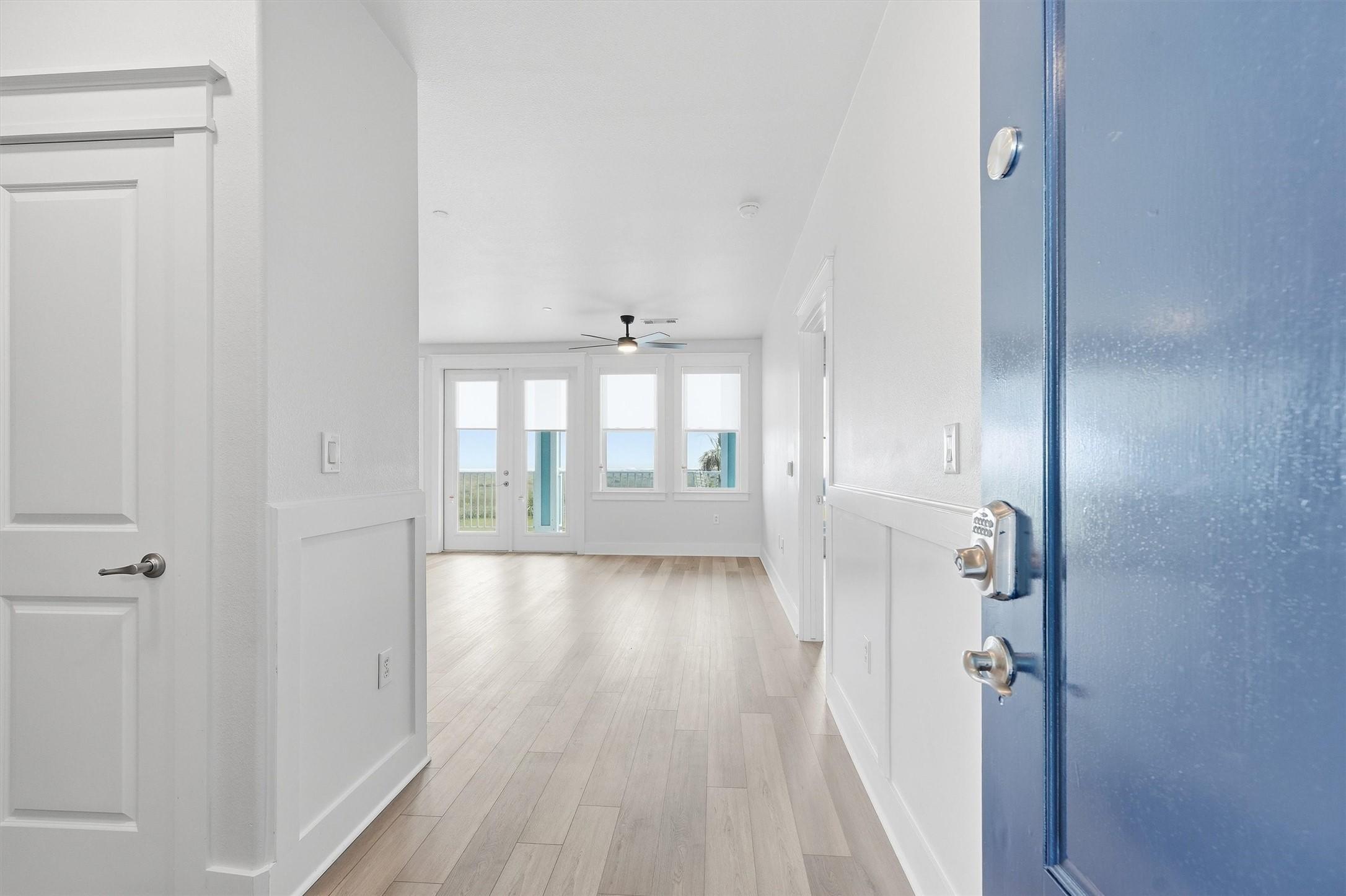 Image 3: A fresh, bright entry sets the tone for this turnk