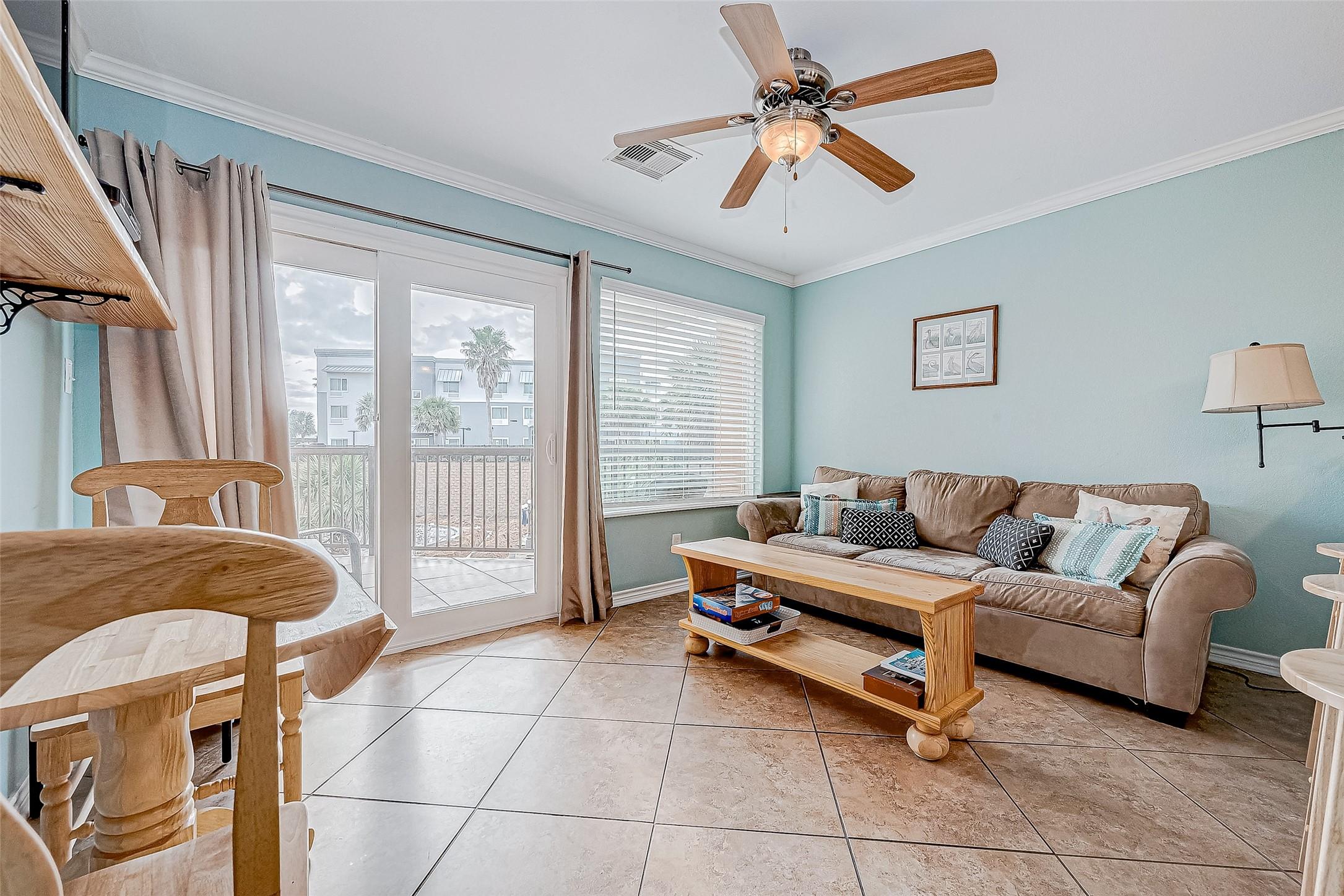 Image 2: With elegant touches and ample natural light, this