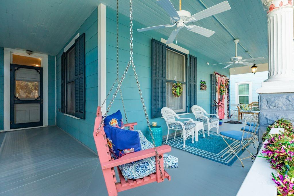 Image 3: Large wraparound front porch