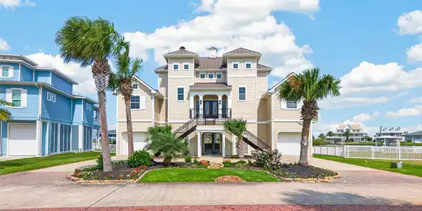 Image 3: Stunning coastal home with elevated design, beauti