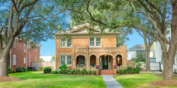 Image 2: Front Exterior &ndash; Historic 1935 American Foursquare