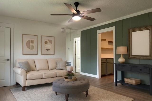 Image 4: Staged Living Room