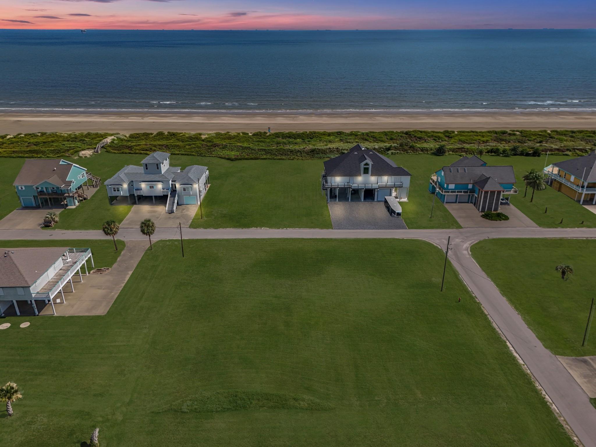 Image 3: Beautiful aerial view from 804 Rancho Carribe, uno