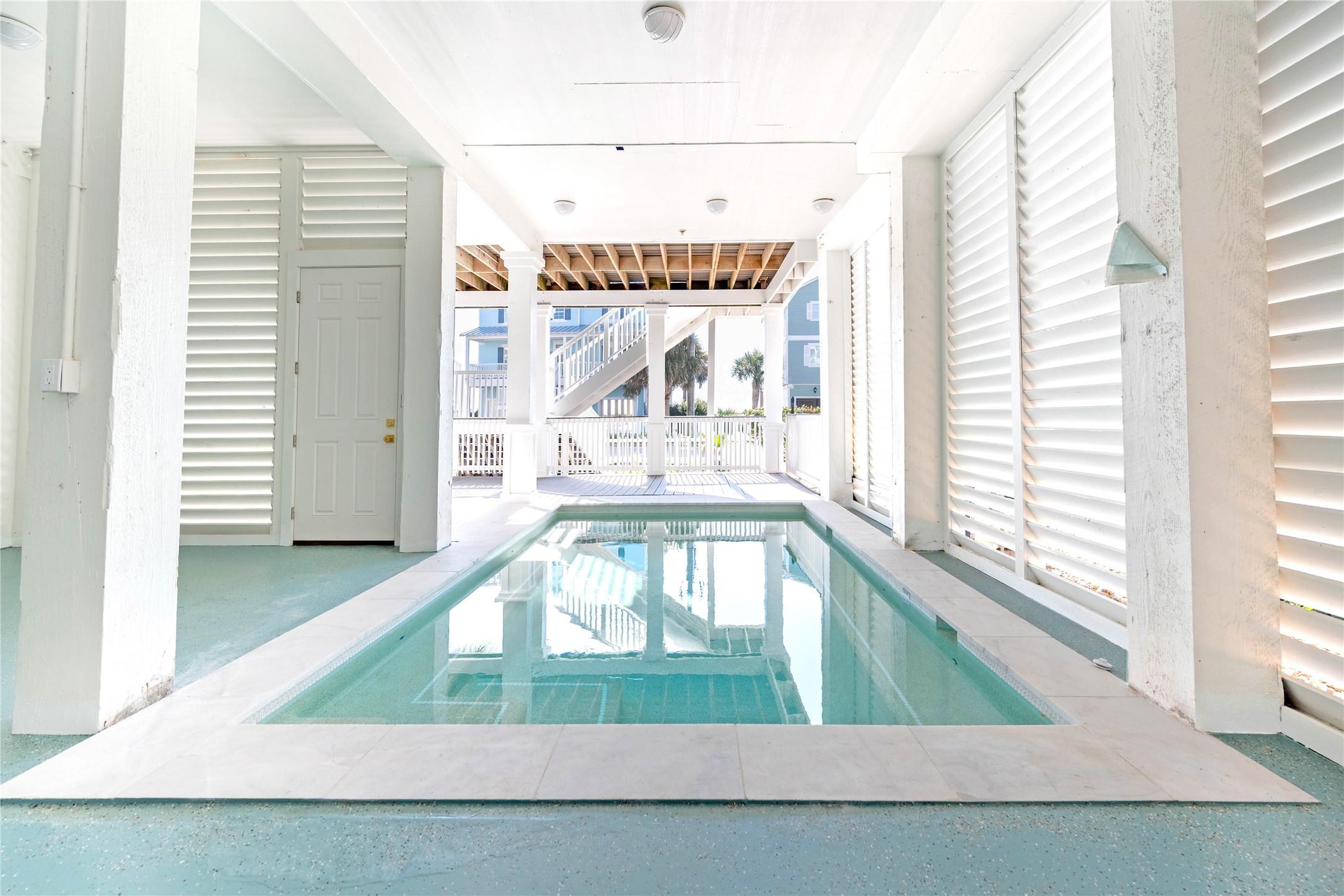 Image 4: A covered pool creates the perfect space for effor