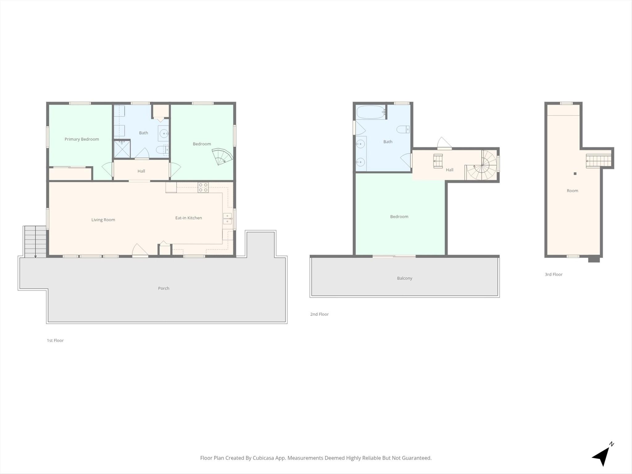 Image 3: Lots of Space for You and Guests! Three Levels of