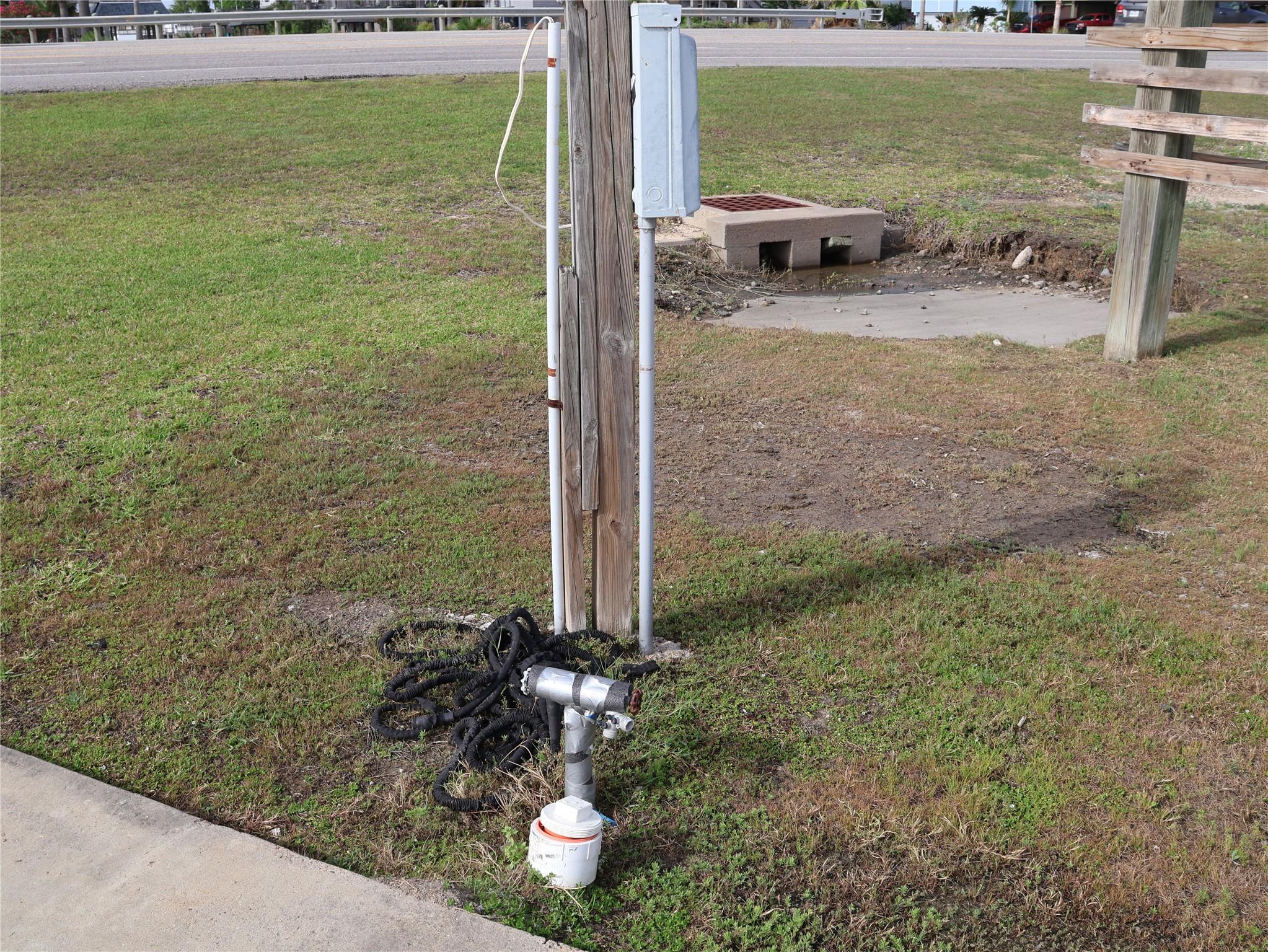 Image 2: This photo shows an RC hookup near Highway 6. Ther