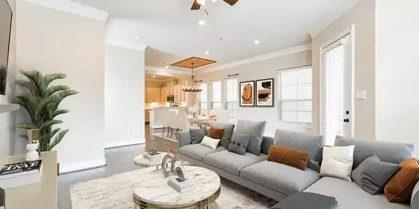 Image 4: Virtually Staged Living Room