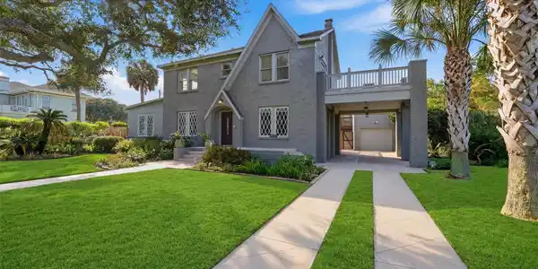 Image 3: Timeless Tudor Revival architecture with beautiful