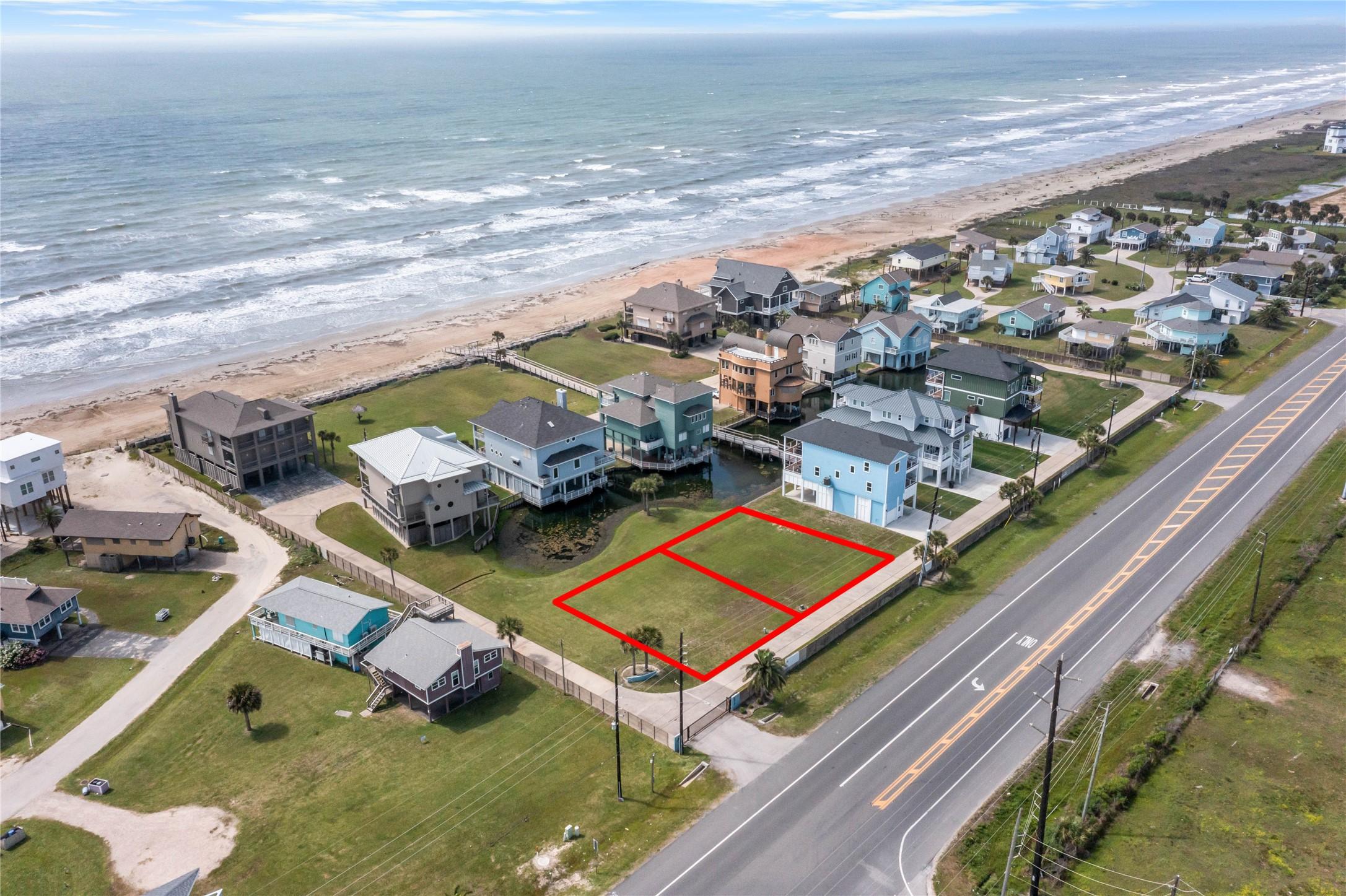 Image 3: Third-row placement with Gulf and pond view potent