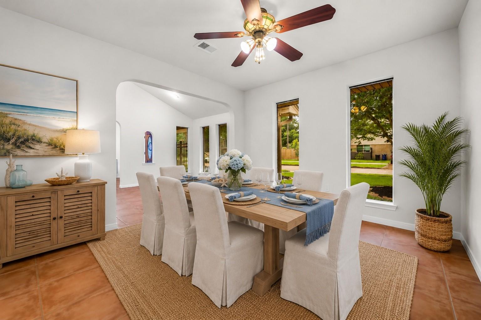 Image 4: Formal Dining Room! Beautifully virtually staged w