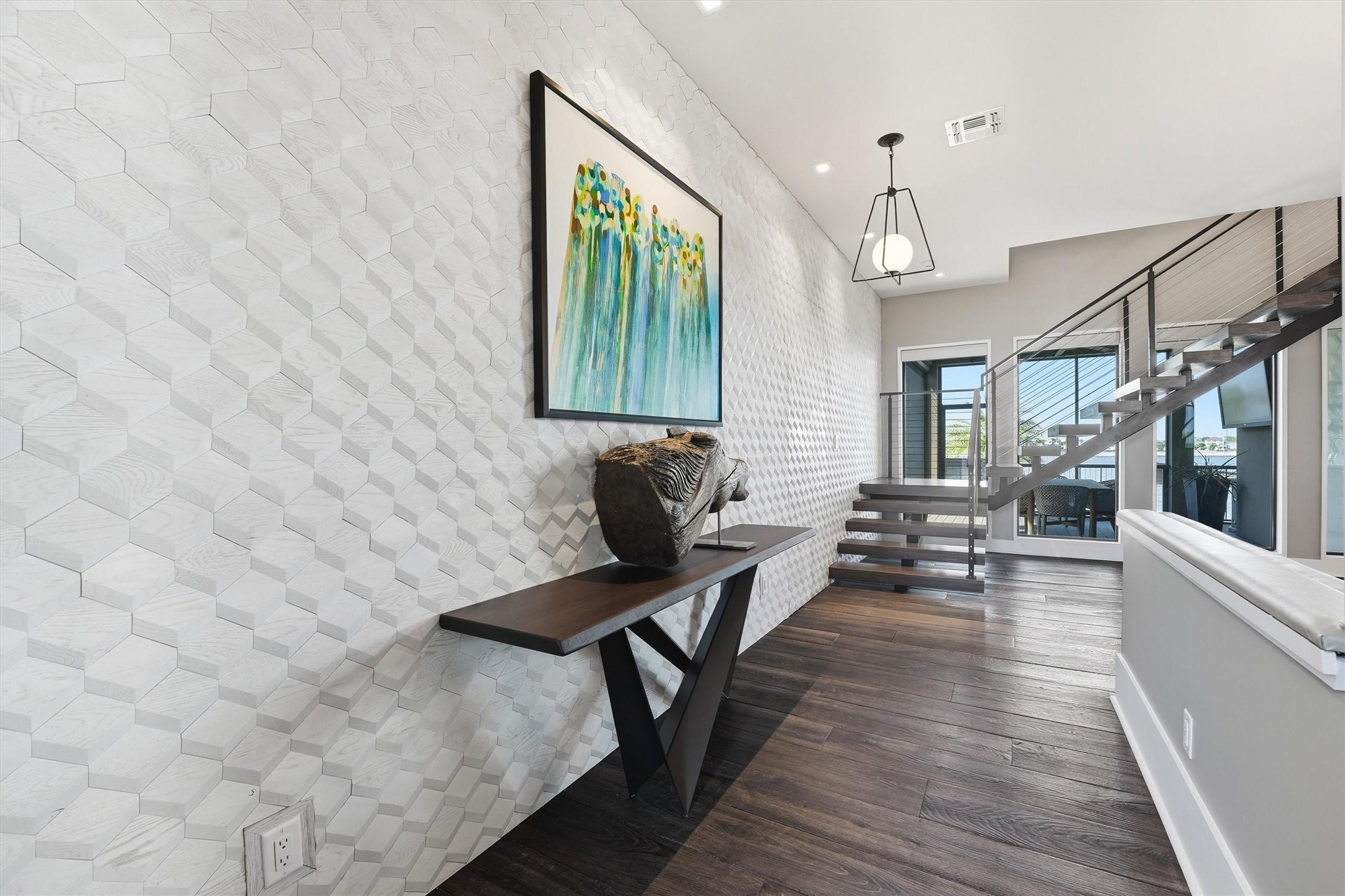 Image 3: Grand foyer featuring a stunning entrance with abu