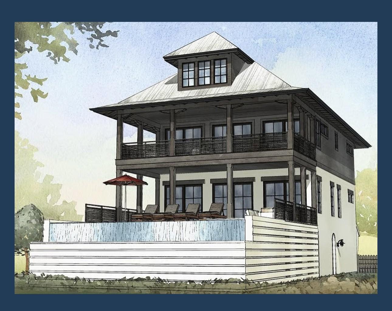 Image 4: Views out rear and toward beach