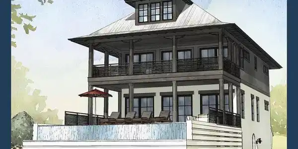 Image 4: Views out rear and toward beach