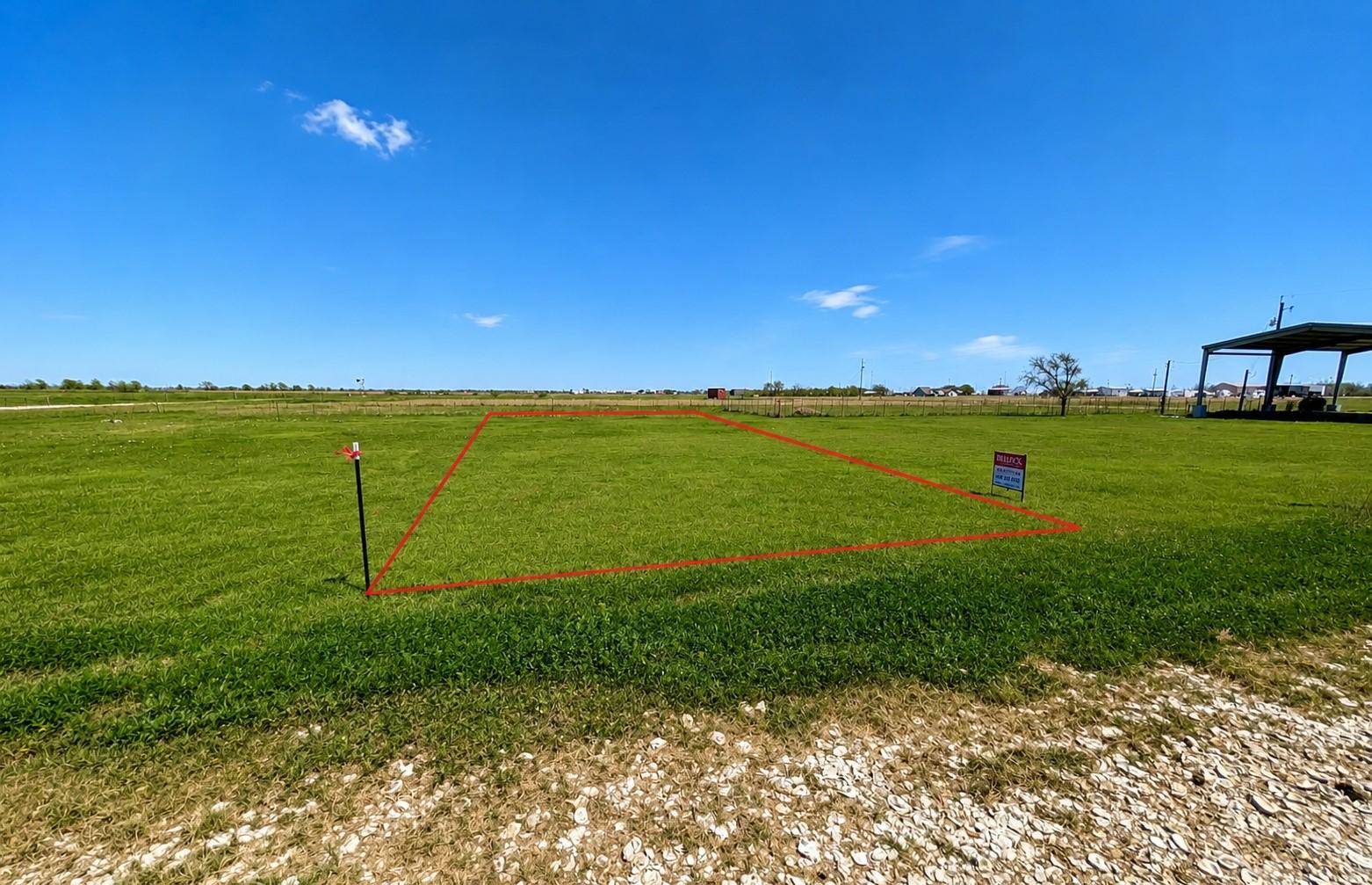 Image 4: Ground-level view of Lot 6A with the approximate p