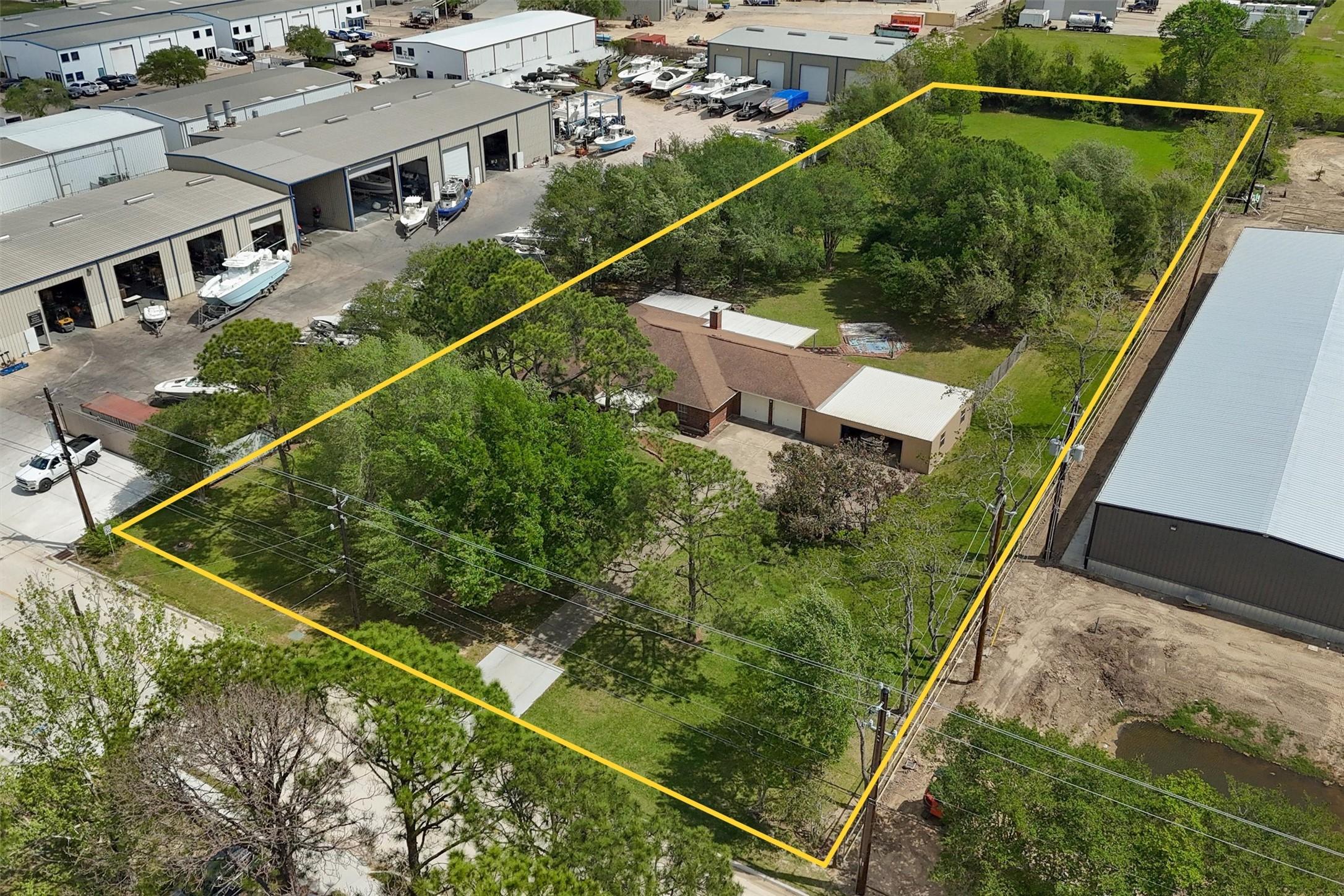 Image 1: 2 acres of land off Anders Ln in Kemah