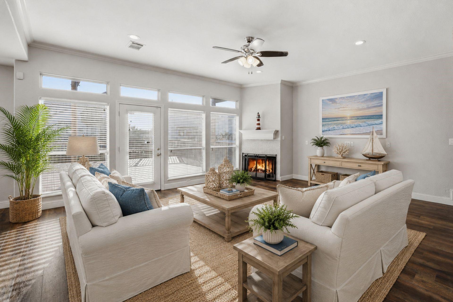 Image 3: Living Room - Virtually Staged Furniture