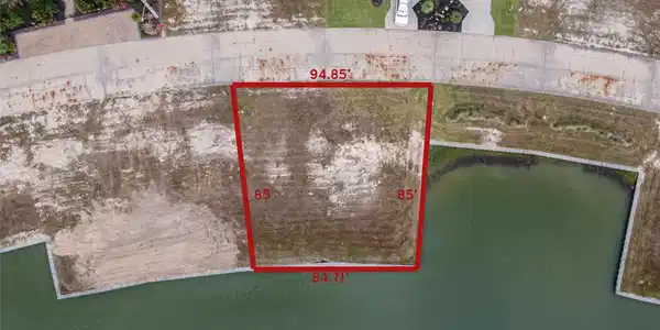 Image 2: Property lines are approximately. 
Enjoy the view