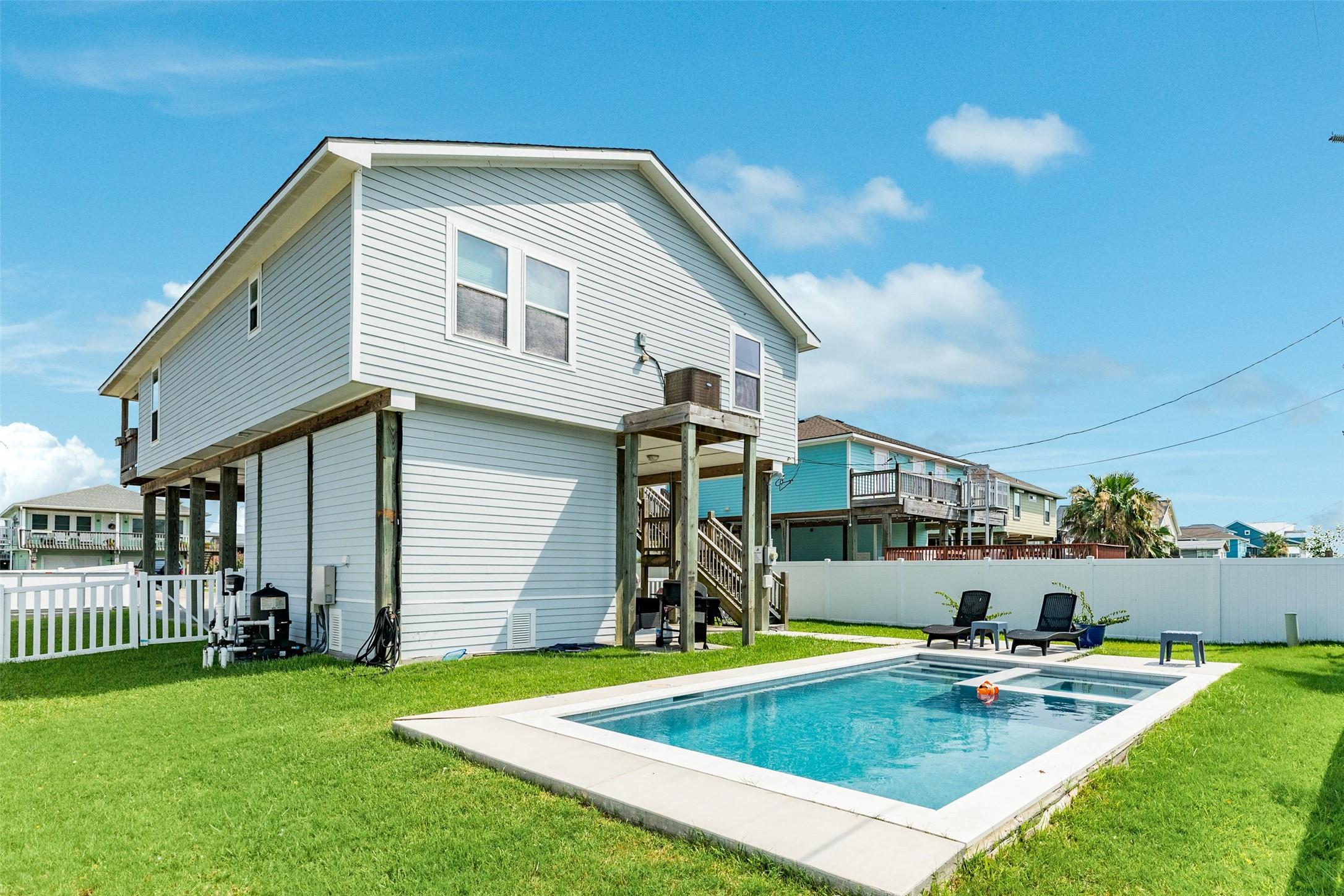 Image 3: Heated swimming pool for enjoyment throughout the