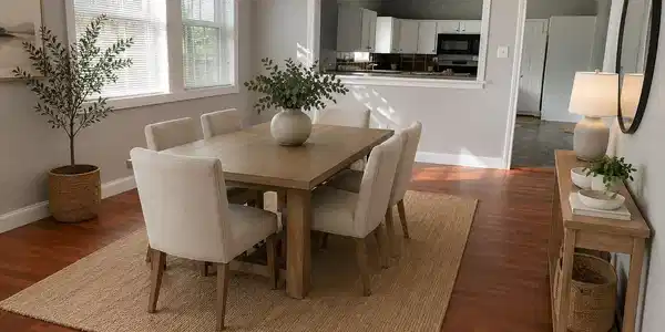 Image 4: Dining room (Furniture AI staged)