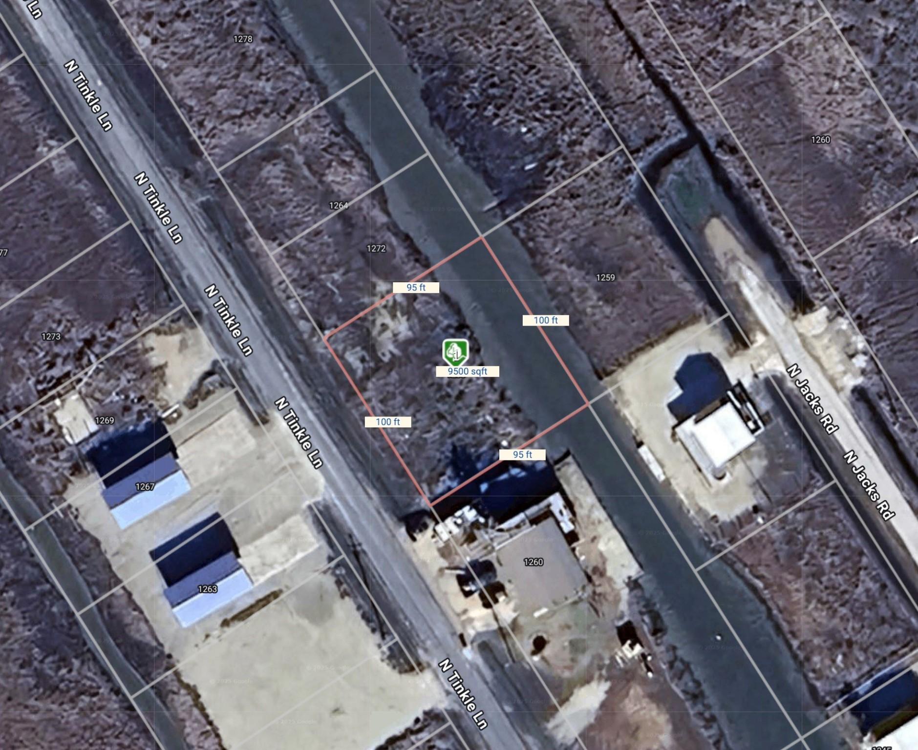 Image 3: The property is 100' wide and 95' deep