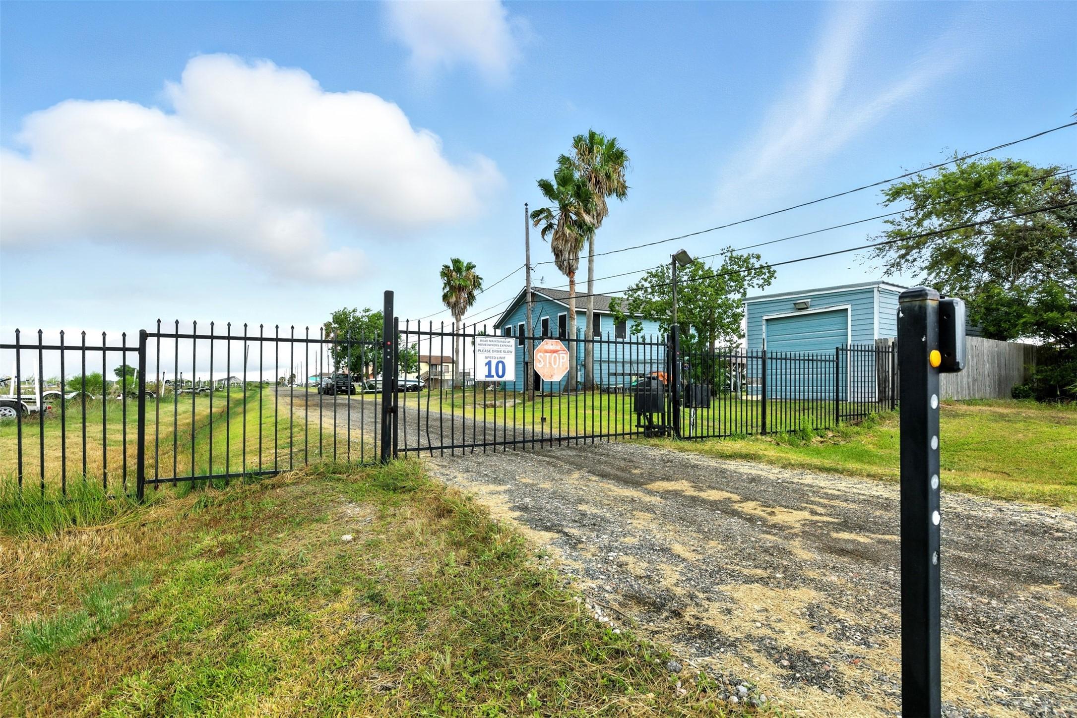 Image 2: private gated street