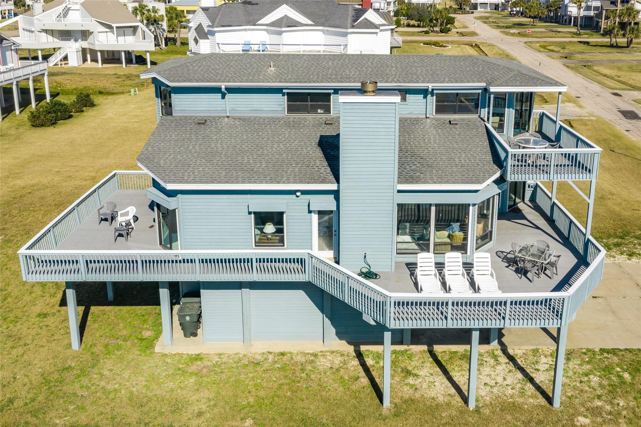 Image 2: Tons of covered and uncovered decking from front a