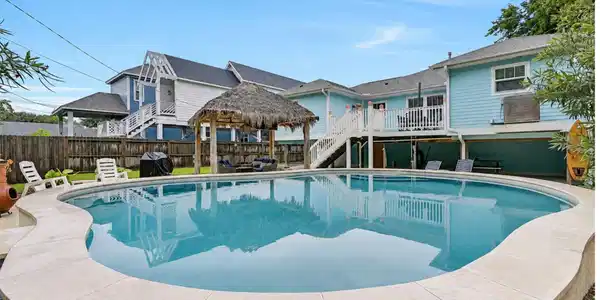 Image 3: Your own private backyard oasis awaits with a spar