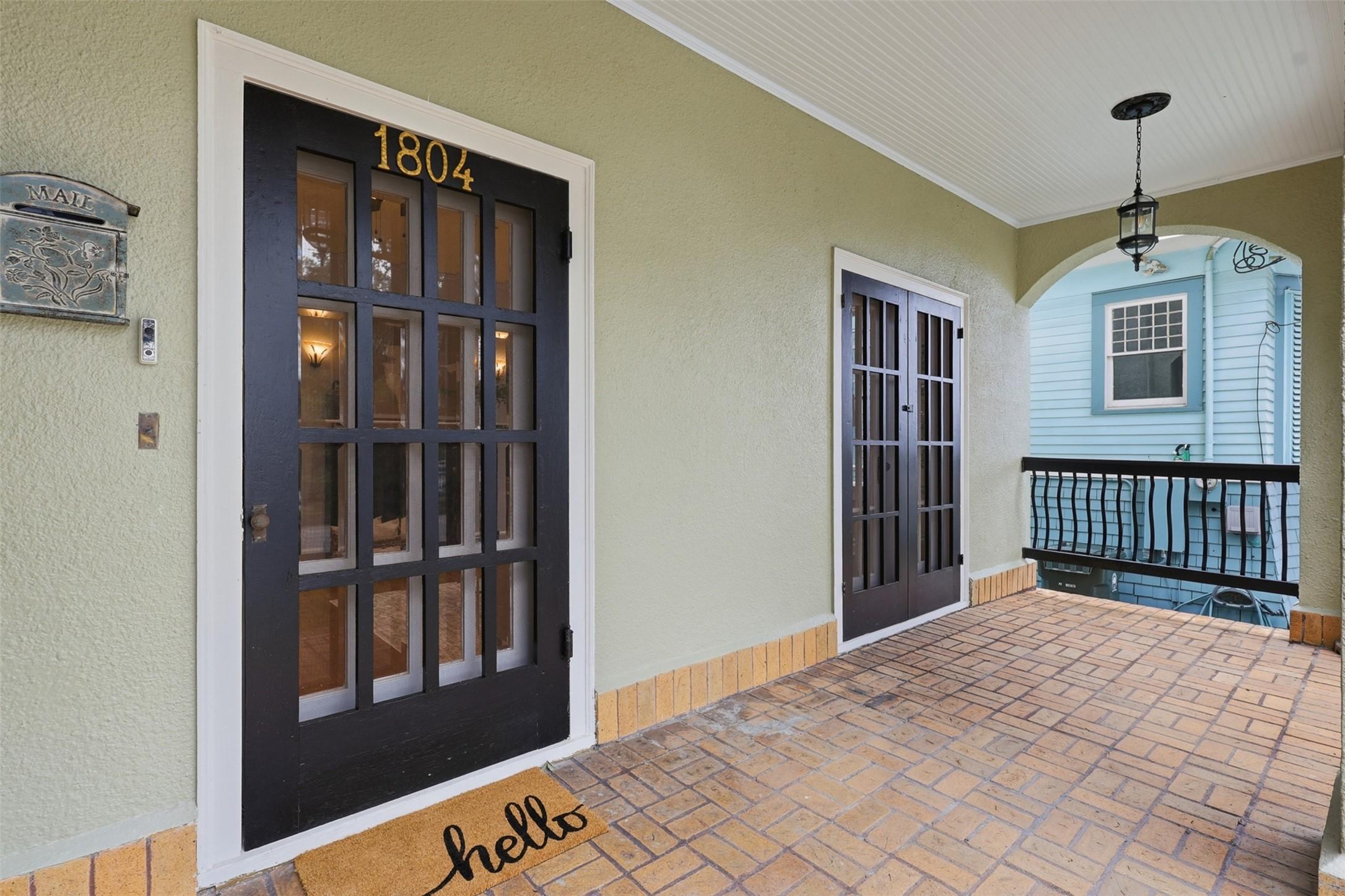 Image 3: The historic residence features its original front