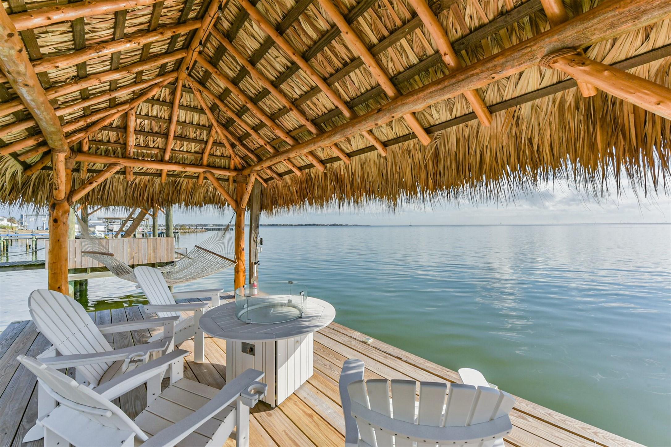 Image 3: Brand new palapa on pier deck