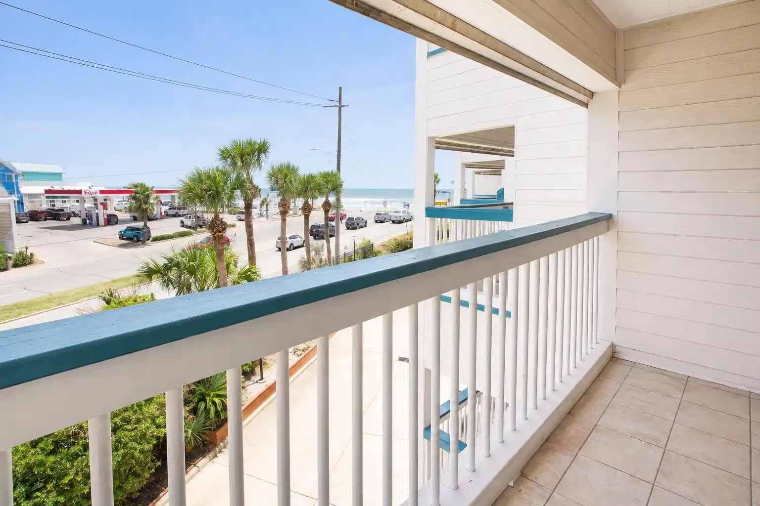 Image 1: Enjoy serene ocean views from this spacious balcon