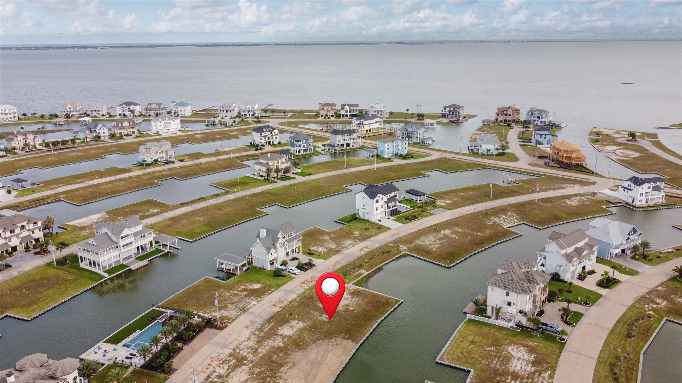 Image 4: A view of West Bay from the property. This homesit